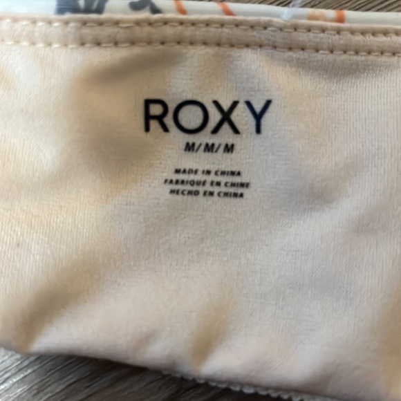 Roxy Riding Moon Athletic Bikini Top size M - Picture 3 of 4
